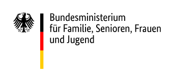 Logo des Bundesministerium für Familie, Senioren, Frauen und Jugend 