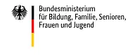Logo des Bundesministerium für Familie, Senioren, Frauen und Jugend 